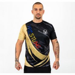 Knockout wrestling lite Koszulka. Czarne buty sportowe męskie KNOCKOUT, bez wzorów, bez kołnierzyka, bez ramiączek, rowerowe. Za 108.11 zł.