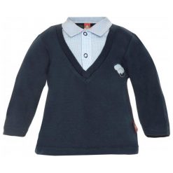 2Be3 Sweter Z Koszulką, Chłopięcy 80 Niebieski. Niebieskie swetry dla chłopców 2Be3. Za 45.00 zł.