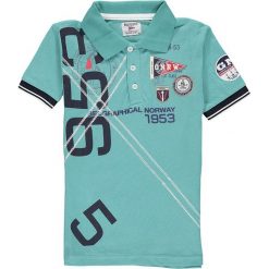 Koszulka polo w kolorze turkusowym. T-shirty dla chłopców Geographical Norway Kids & Ladies. W wyprzedaży za 78.95 zł.