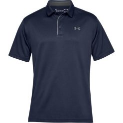 Polo Under Armour Tech. Niebieskie buty sportowe męskie Under Armour, bez zapięcia, na golfa. Za 222.00 zł.