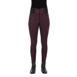 Damskie spodnie jeździeckie z pełnym lejem Euro-Star Athletic Leanline. Czarne spodnie materiałowe damskie EURO-STAR, l, bez wzorów, z materiału. Za 511.00 zł.