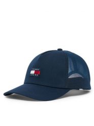 Tommy Jeans Czapka z daszkiem Tjm Heritage AM0AM14202 Granatowy. Niebieskie rękawiczki męskie Tommy Jeans, bez wzorów, z bawełny. Za 169.99 zł.