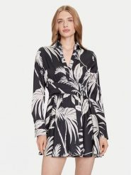 Guess Sukienka koktajlowa W5YK00 WF1T2 Zielony Regular Fit. Zielone sukienki damskie Guess, xxl, z aplikacjami, z syntetyku, wizytowe, bez kołnierzyka, bez ramiączek. Za 459.99 zł.