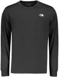 The North Face Czarny T-shirt męski NF0A8EU3 L. Czarne t-shirty męskie The North Face, l, bez wzorów, bez kołnierzyka. Za 119.70 zł.