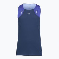 Koszulka do biegania męska Mizuno Tech Light Tank. Czarne koszulki sportowe męskie Mizuno, l, bez wzorów, z materiału, bez kołnierzyka, bez ramiączek, do biegania. Za 169.99 zł.
