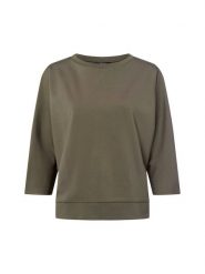 Opus koszulka z długim rękawem - Salane Kobiety zielony, 38. Zielone t-shirty damskie Opus, bez wzorów, z wiskozy, bez kołnierzyka. Za 179.95 zł.
