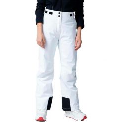 Spodnie narciarskie dziecięce Rossignol Girls Ski. Białe spodnie materiałowe dla dziewczynek Rossignol, na jesień, bez wzorów, z materiału. Za 597.35 zł.