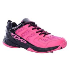 Buty Tempish No Limit W 119000076 różowe. Czerwone obuwie sportowe damskie bez wzorów, z bawełny, do biegania. Za 392.18 zł.