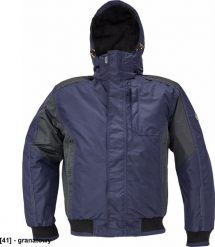 CERVA DAYBORO pilot kurtka - męska kurtka pilotka, odpinany kaptur, polar kołnierz i w kapturze, odblaskowe elementy, 100% poliester - biały S. Białe kurtki męskie CERVA, m, bez wzorów, z polaru, bez kaptura. Za 249.35 zł.