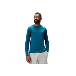 Longsleeve rowerowy męski Endura Loop Tech. Niebieskie bluzy męskie ENDURA, m, bez wzorów, bez kaptura. Za 354.99 zł.