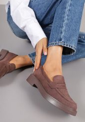 Brązowe Mokasyny Vices z Ozdobną Wstawką Akelie. Brązowe mokasyny damskie Born2be, eleganckie. Za 89.99 zł.