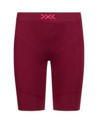 Spodenki termoaktywne biegowe damskie X-BIONIC INVENT 4.0 RUN SPEED. Czerwone szorty sportowe damskie X Bionic, m, bez wzorów, z dzianiny, do biegania. Za 184.00 zł.