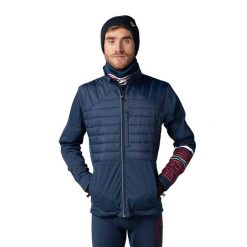 Kurtka męska Rossignol Poursuite Warm. Niebieskie bluzy męskie Rossignol, na zimę, m, bez wzorów, bez kaptura. Za 919.99 zł.