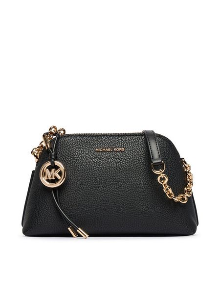 MICHAEL Michael Kors Torebka 32T6GX4C1L Czarny. Czarne listonoszki damskie MICHAEL Michael Kors, bez wzorów, bez dodatków. Za 989.99 zł.