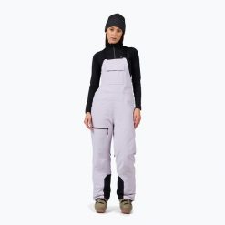 Spodnie narciarskie damskie Rossignol Outerlimits Insulated Bib. Fioletowe spodnie snowboardowe damskie Rossignol, na zimę, bez wzorów, sportowe, narciarskie. Za 1,159.00 zł.