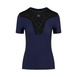 Koszulka biegowa damska X-Bionic Corefusion Run Shirt Blue. Niebieskie koszulki sportowe damskie X Bionic, bez wzorów, rowerowe. W wyprzedaży za 325.00 zł.