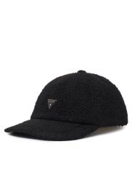 Guess Czapka z daszkiem AW5626 POL01 Czarny. Czarne czapki i kapelusze damskie Guess, z aplikacjami, z poliesteru. Za 194.99 zł.