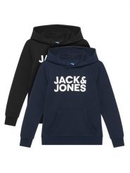 Jack & Jones Junior Komplet bluz Corp 12210980 Kolorowy Regular Fit. Bluzy dla chłopców Jack & Jones Junior, bez wzorów, z bawełny, bez ramiączek, bez kaptura. Za 309.99 zł.