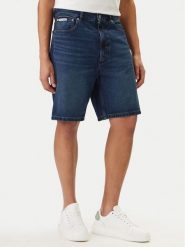 Calvin Klein Jeans Szorty jeansowe LV04RF792G Niebieski. Niebieskie szorty męskie Calvin Klein Jeans, m, bez wzorów, z bawełny. Za 369.99 zł.