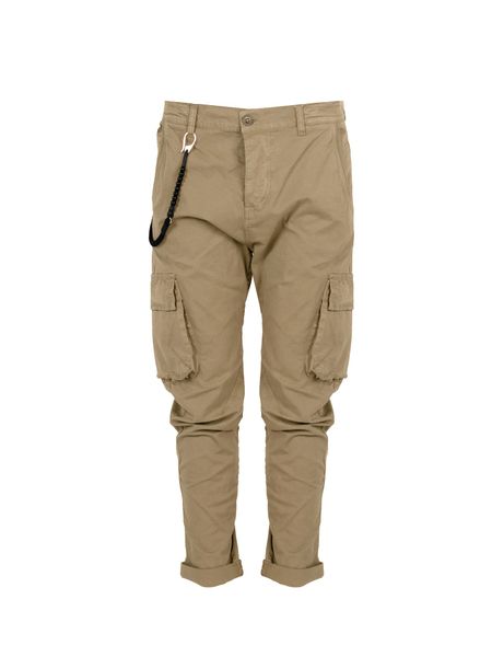 Xagon Spodnie "Cargo Pants" | P24032CR4036 | Mężczyzna | Beżowy. Brązowe spodnie materiałowe męskie Xagon, l, bez wzorów, z bawełny, eleganckie. W wyprzedaży za 479.00 zł.