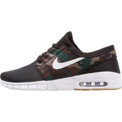 Nike SB STEFAN JANOSKI MAX Tenisówki i Trampki black/white/medium olive/light brown. Trampki męskie Nike SB, z materiału. W wyprzedaży za 399.20 zł.