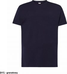 JHK TSUA150 - T-shirt męski z krótkim rękawem - granatowy 2XL. Niebieskie t-shirty męskie JHK, m, bez wzorów, bez kołnierzyka. Za 18.00 zł.
