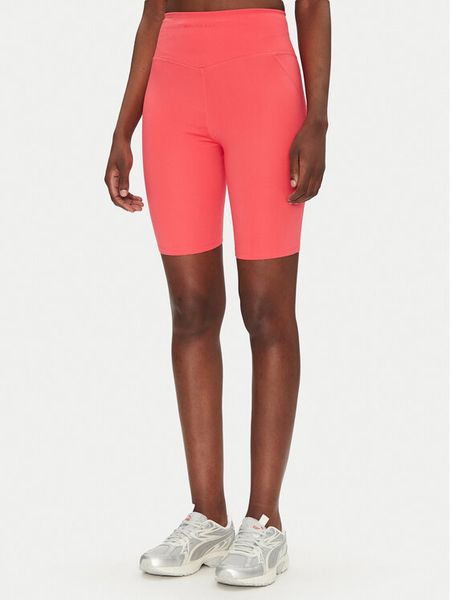 Girlfriend Collective Szorty sportowe Compressive High-Rise 4011 Różowy Slim Fit. Czerwone szorty sportowe damskie GIRLFRIEND COLLECTIVE, l, bez wzorów, z syntetyku, sportowe, na fitness i siłownię. Za 139.99 zł.