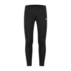 Legginsy do biegania męskie Rogelli BANKS. Czarne legginsy sportowe męskie Rogelli, m, bez wzorów, do biegania. Za 139.00 zł.