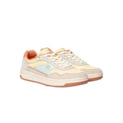 Buty sportowe damskie TBS Almeria. Niebieskie obuwie sportowe damskie TBS, bez wzorów, z materiału, tenisowe. Za 385.55 zł.