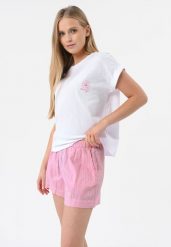 Piżama damska U-SELEN. Piżamy damskie Volcano, s, bez wzorów, z bawełny, bez ramiączek, krótkie. Za 99.99 zł.