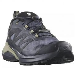 Buty do biegania męskie Salomon Trailowe X-adventure Gtx Gore-tex. Brązowe buty sportowe męskie Salomon, z gore-texu, bez zapięcia, do biegania, gore-tex. Za 648.00 zł.
