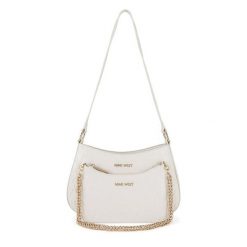 Torebka Nine West. Białe torebki do ręki damskie Nine West, bez wzorów, klasyczne, bez dodatków. Za 249.99 zł.