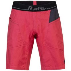 Szorty Rafiki Megos. Czerwone krótkie spodenki sportowe męskie Rafiki, bez wzorów, wspinaczkowe. Za 347.00 zł.