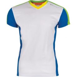 Spokey Koszulka piłkarska TS822-MS16-00X biało-niebiesko-zielona r. XXL. T-shirty i topy dla dziewczynek Spokey. Za 20.77 zł.