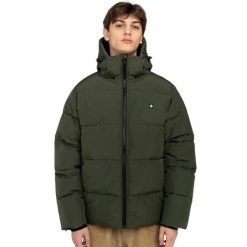 Kurtka zimowa męska Element Dulcey Puff 2.0. Zielone kurtki sportowe męskie Element, na zimę, m, bez wzorów, z poliesteru, trekkingowe. Za 594.55 zł.