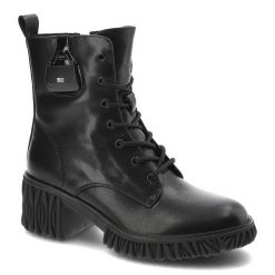 Czarne Botki Artiker Modne Skórzane Buty Na Obcasie. Czarne botki damskie Artiker, na wiosnę, ze skóry, eleganckie, bez obcasa, na obcasie, bez zapięcia. Za 419.00 zł.