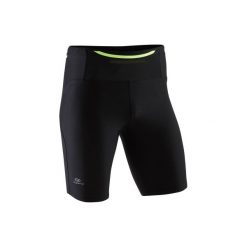 Legginsy krótkie TRAIL. Czarne legginsy sportowe męskie KALENJI. Za 69.99 zł.
