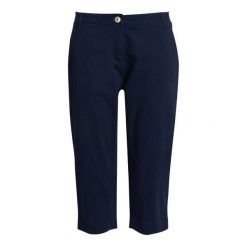 Spodnie Damskie Bayletta Capri. Niebieskie spodnie sportowe damskie Regatta, xs, bez wzorów, trekkingowe. Za 152.99 zł.