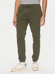 Tommy Jeans Joggery Austin DM0DM20283 Zielony Slim Fit. Zielone spodnie materiałowe męskie Tommy Jeans, m, bez wzorów, z bawełny. Za 279.99 zł.