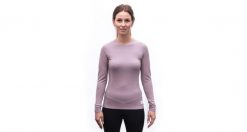 SENSOR Koszulka damska Merino DF Tee LS Wom mystic violet-M. Czerwone koszulki sportowe damskie Sensor, m, bez wzorów, z materiału, bez kołnierzyka, bez ramiączek, trekkingowe. Za 266.30 zł.