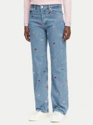 Tommy Jeans Jeansy Layla DW0DW23100 Niebieski Slim Fit. Niebieskie jeansy damskie Tommy Jeans. Za 569.99 zł.