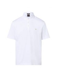 BOSS koszulka polo - Parris Mężczyźni Bawełna biały, M. Białe koszulki polo męskie Boss, m, bez wzorów, z bawełny, eleganckie, bez ramiączek. Za 399.95 zł.