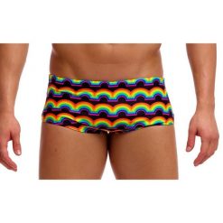 Strój do pływania Funky Trunks Rainbowie - sidewinder. Kąpielówki męskie FUNKY TRUNKS, m, bez wzorów, do pływania. Za 159.00 zł.