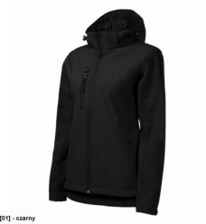 Performance 521 - ADLER - Softshell kurtka damska, 300 g/m2, 6% elastan, 94% poliester, - czarny 3XL. Czarne kurtki damskie Malfini, m, bez wzorów, z elastanu, bez kaptura. Za 360.07 zł.