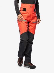 Spodnie z membraną damskie La Sportiva Supercouloir GTX Pro Pant. Czerwone spodnie materiałowe damskie La Sportiva, l, bez wzorów, z gore-texu. Za 1,945.89 zł.