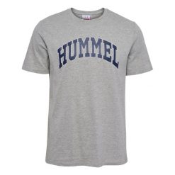 Koszulka Hummel hmlIC Bill. Szare koszulki sportowe męskie Hummel, s, bez wzorów, bez kołnierzyka, bez ramiączek, do piłki nożnej. W wyprzedaży za 77.85 zł.