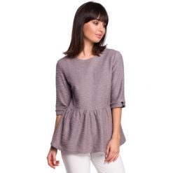 BeWear damska bluzka S szara. Szare bluzki damskie Bewear, s, bez wzorów, bez kołnierzyka, bez ramiączek. Za 169.00 zł.
