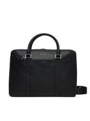 Guess Torba na laptopa HMPATU P5238 Czarny. Czarne torby na laptopa męskie Guess, z aplikacjami, ze skóry. Za 439.99 zł.