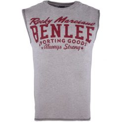 Klasyczny tank top Benlee Lastarza. Szare t-shirty męskie BENLEE, bez wzorów, klasyczne, bez kołnierzyka. Za 136.00 zł.