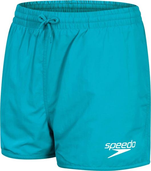 Spodenki szorty dla dzieci Speedo Essential. Białe kąpielówki dla chłopców Speedo, bez wzorów, z materiału, klasyczne. Za 71.98 zł.